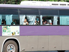 Захваченный в Маниле автобус. Фото: Reuters