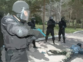 Инцидент в Ингушетии. Фото с сайта www.ej.ru