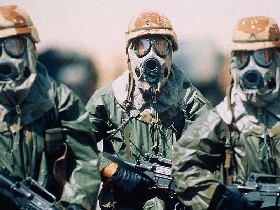 Армия, газовая атака. Фото: с сайта www.newsland.ru