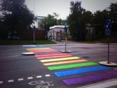 "Зебра" ЛГБТ-сообщества. Фото: twitter