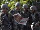 Солдаты армии Гондураса у резиденции отставленного президента, 30.6.09. Фото AP, источник - http://bigpicture.ru/
