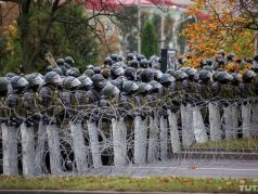 Каратели Лукашенко в Минске, 25.10.2020. Фото: news.tut.by